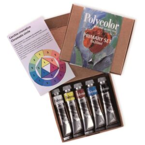 foto di Maimeri Colori Acrilici Primari - Polycolor 20ml Primary Set