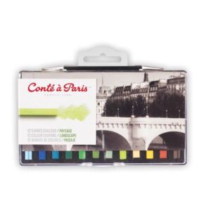 foto di Set Pastelli Contè - Carrè Paesaggio