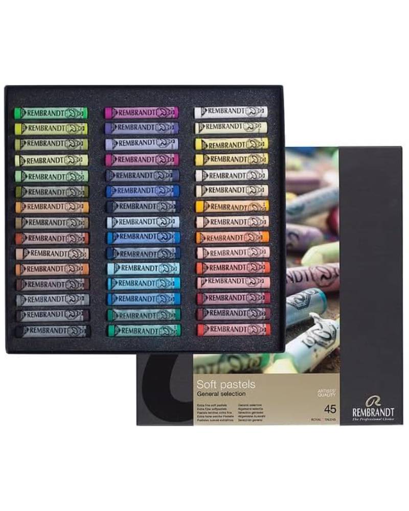 Talens Pastelli Morbidi REMBRANDT Royal Talens – Set da 15, da 30 e da 45 Pastelli - 4