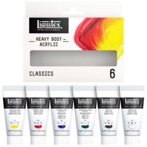 Set Colori Acrilici Liquitex Heavy Body 6x22ml - 1