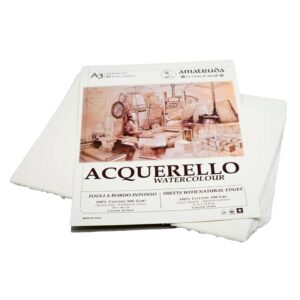 Amatruda Carta per Acquerello – Album con Fogli Bordo Intonso 340gr - 7
