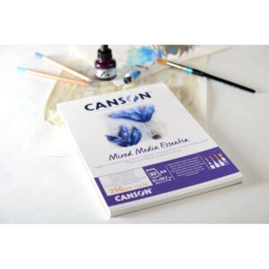 Blocco Carta Canson Mixed Media Essentia, 250 gr - 1