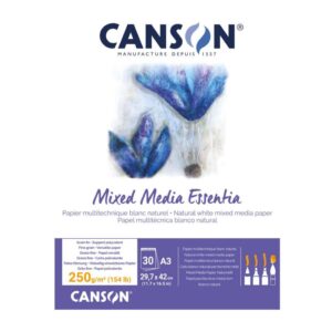 foto di Blocco Carta Canson Mixed Media Essentia, 250 gr