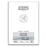 Blocco Carta Lefranc Studio Lucido – Ideale per Ricalco e Disegno Tecnico