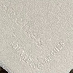 Arches Carta per Acquerello – Fogli Sfusi 56×76 Grana Fine da 300 gr/m² - 1