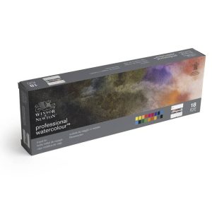Confezione Acquerelli Winsor & Newton – Set da Viaggio con 18 Mezzi Godet - 3