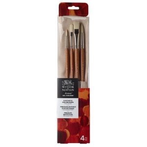 foto di Set Pennelli Olio Winsor & Newton - Qualità Professionale per la Pittura a Olio