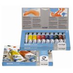 Set di Acquerelli Van Gogh – Confezione con 10 Colori in Tubetto da 10 ml