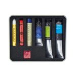 Set Sennelier Tecniche Miste – 6 Colori per Iniziare