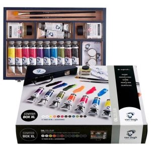 foto di Van Gogh Colori ad Olio Professionali – Starter Box XL Set di Colori ad Olio 12 x 40 ml