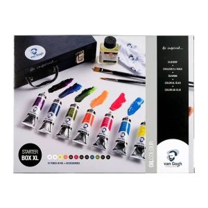 Van Gogh Colori ad Olio Professionali – Starter Box XL Set di Colori ad Olio 12 x 40 ml - 1