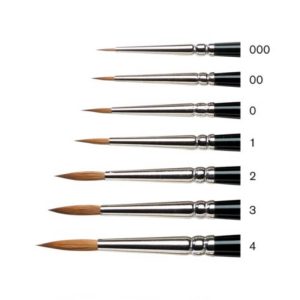 Winsor e Newton Pennelli a Punta Tonda – Serie 7 - 1