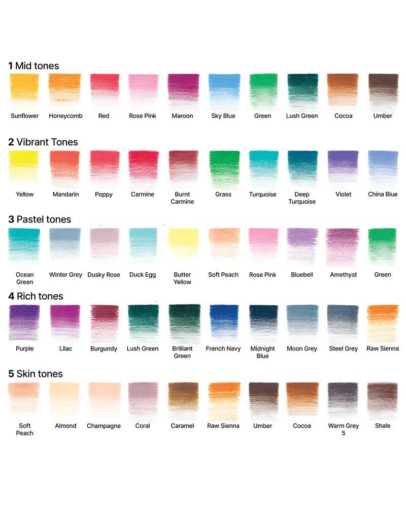 Cofanetto – Set Matite Colorate Professionali Studio Collection Winsor & Newton - 6