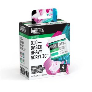 foto di Set Colori Acrilici Liquitex Bio-Based Heavy Acrylic Scoperta 4x75ml