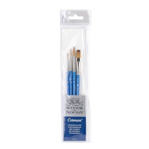foto di Set da 4 Pennelli Winsor & Newton Cotman per Acquerello