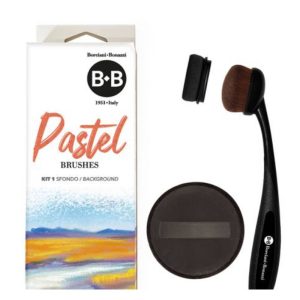 foto di Borciani e Bonazzi Pennelli a Spazzola – Pastel Brushes Kit 1 Sfondo