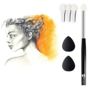 Borciani e Bonazzi Pennelli a Spugna – Pastel Brushes Kit 2 per Sfumature - 3