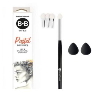 foto di Borciani e Bonazzi Pennelli a Spugna - Pastel Brushes Kit 2 per Sfumature