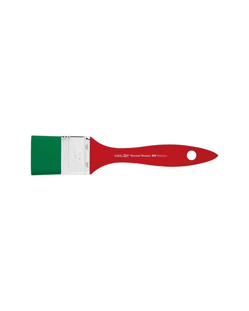 foto di Borciani e Bonazzi Pennellessa Piatta Sintetica Verde - Serie 404