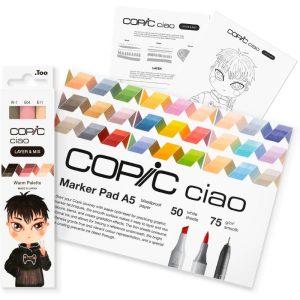 FOTO DI Pennarelli COPIC CIAO Starter Set Layer & Mix - Warm - Selezione Manga