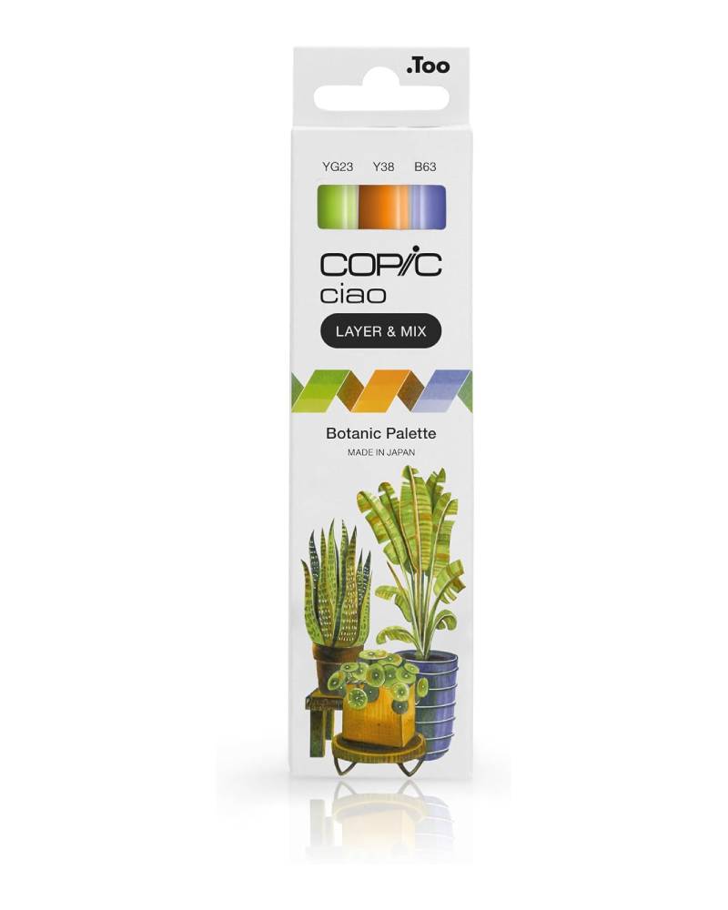 foto di Copic Ciao Marker Set Botanic Palette