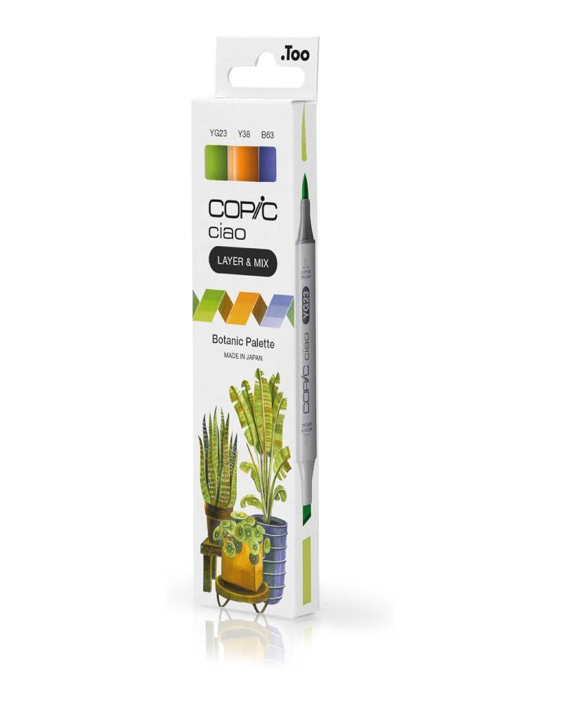Copic Ciao Marker Set Botanic Palette - 4