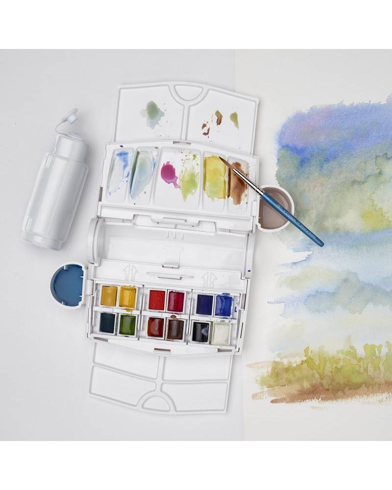 Acquerelli Cotman Winsor & Newton Field Plus Set da Viaggio - 3