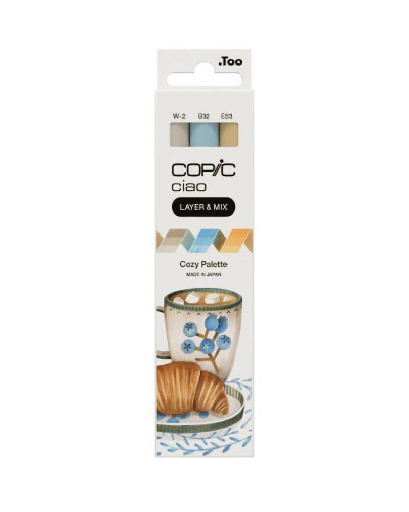 foto di Set Marker Copic Ciao Cozy Palette - 3 Colori