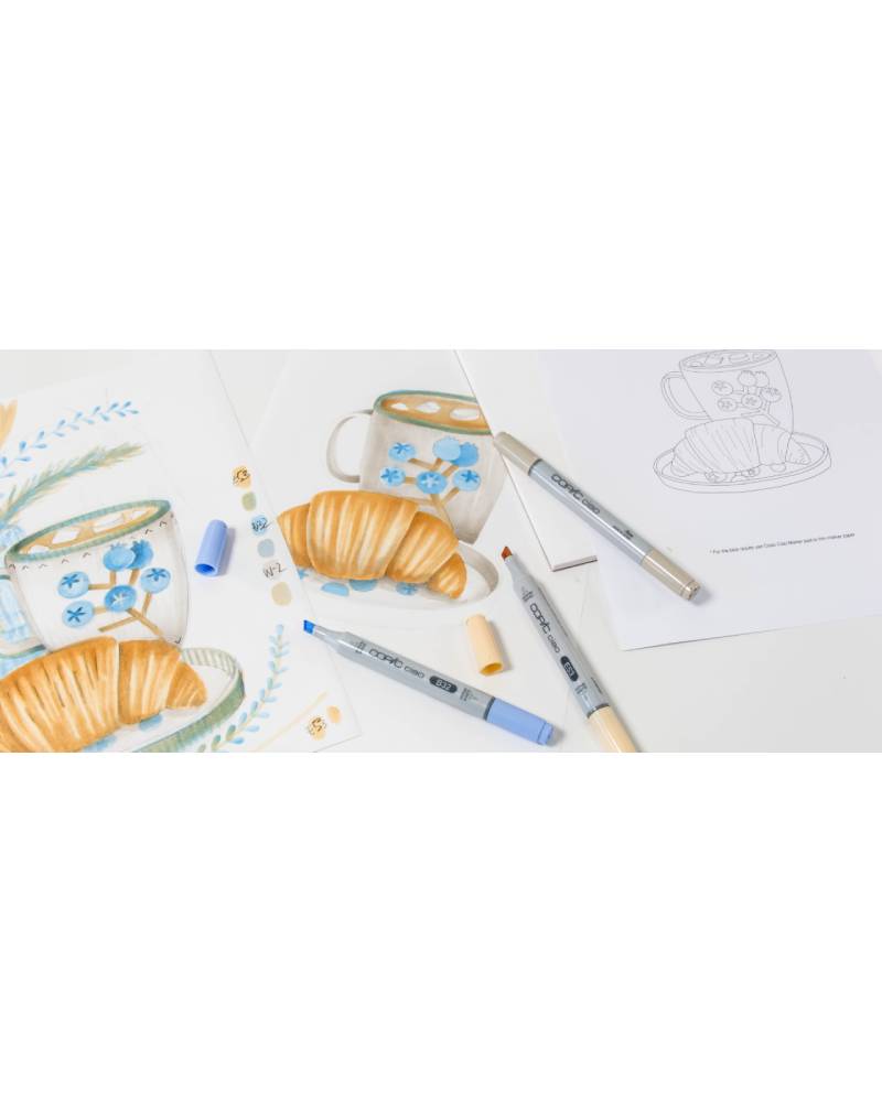 Set Marker Copic Ciao Cozy Palette – 3 Colori - 3
