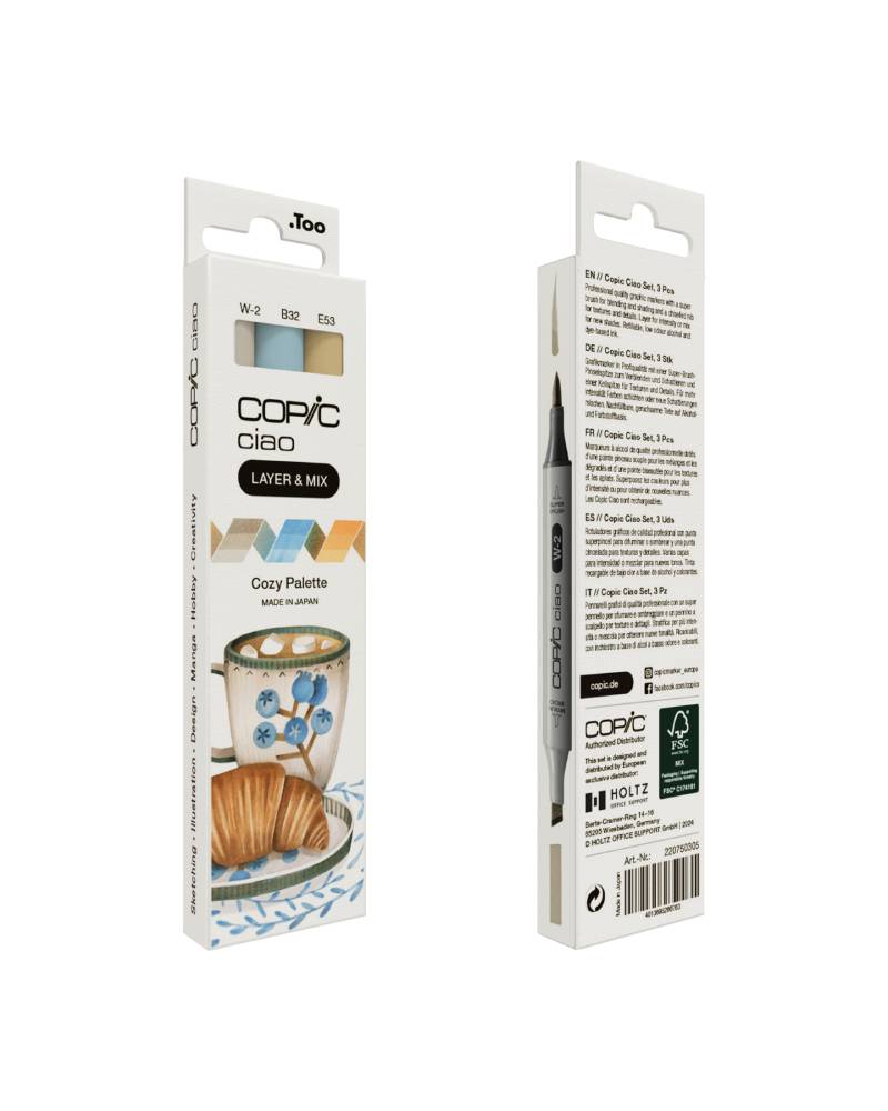 Set Marker Copic Ciao Cozy Palette – 3 Colori - 4