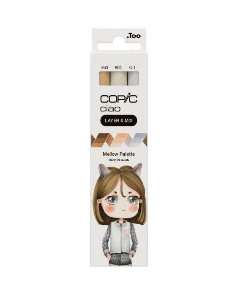 foto di Set Copic Ciao Mellow Palette - 3 Colori