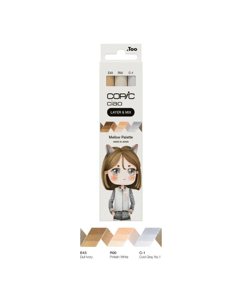 Set Copic Ciao Mellow Palette – 3 Colori - 4