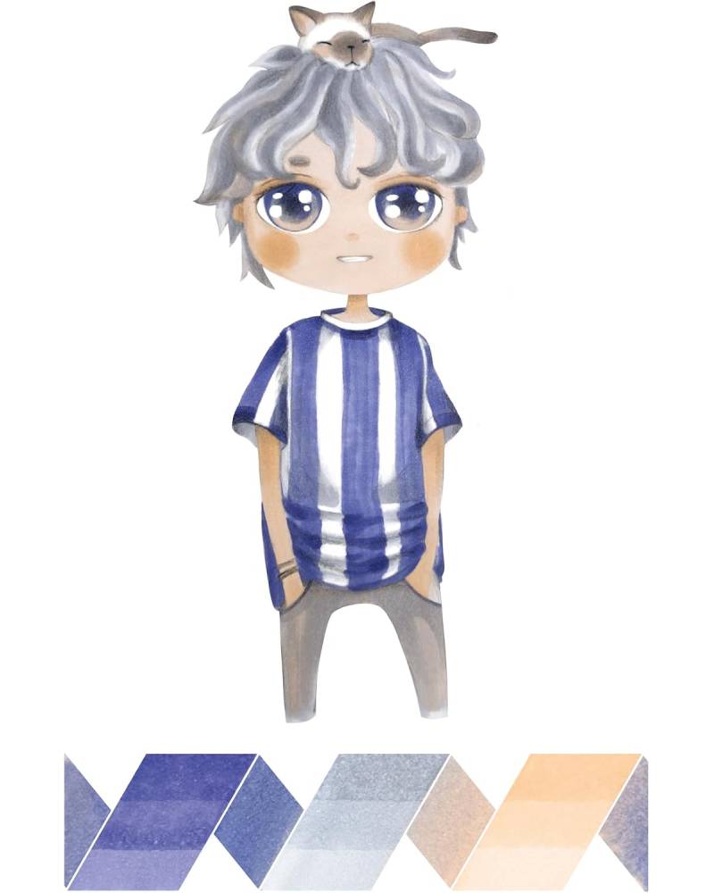 Copic Ciao Set 3 Marker Serene Palette, colori armoniosi - 1