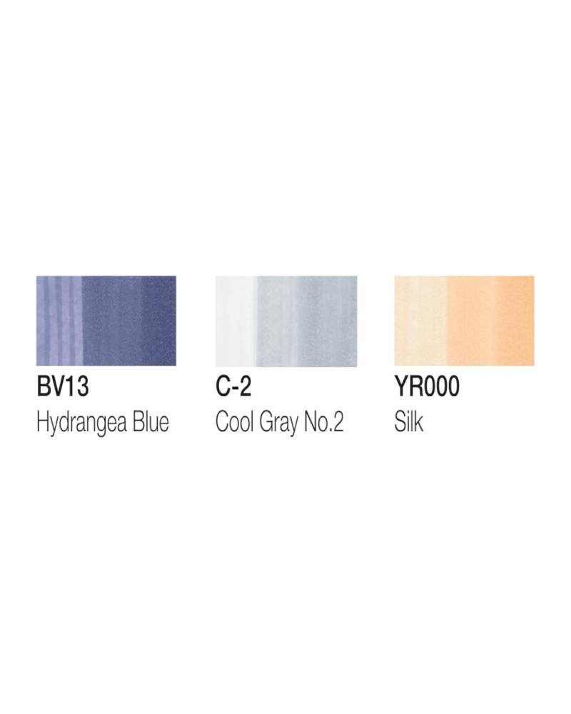 Copic Ciao Set 3 Marker Serene Palette, colori armoniosi - 2