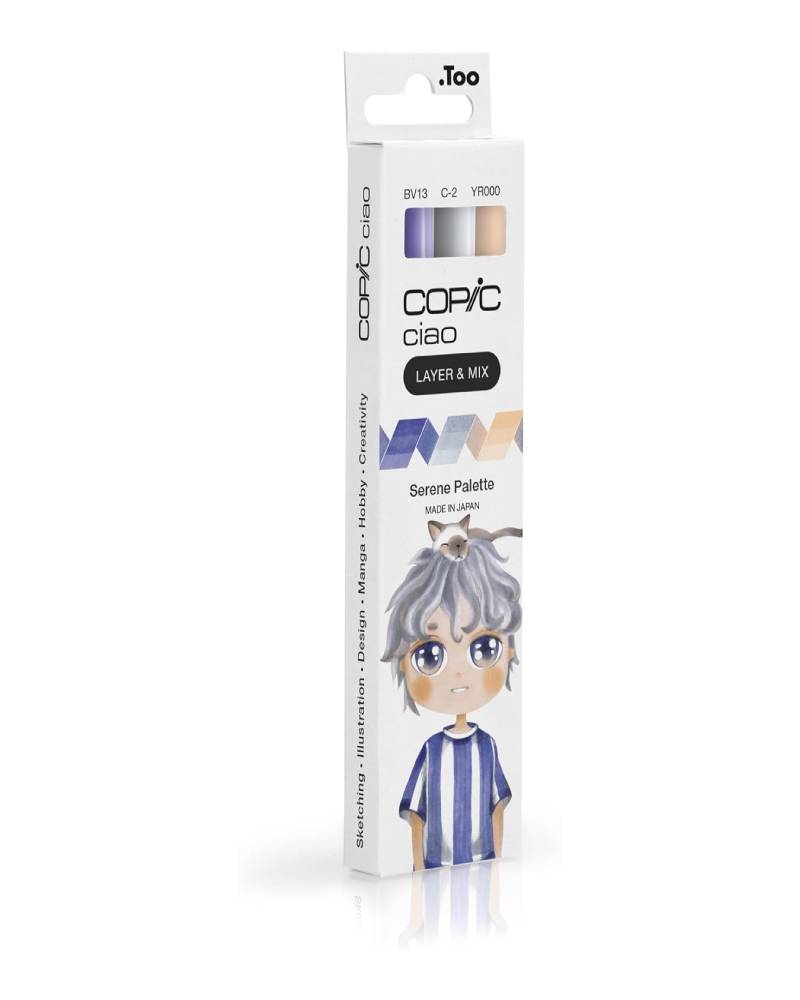 Copic Ciao Set 3 Marker Serene Palette, colori armoniosi - 5