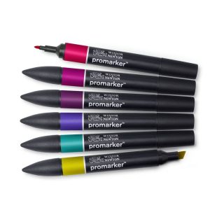 foto di Set 6 Pennarelli Promarker Winsor & Newton, Toni Ricchi