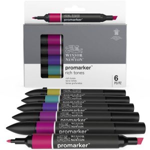 Set 6 Pennarelli Promarker Winsor & Newton, Toni Ricchi - 2