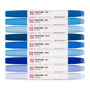 foto di Set Royal Talens Pantone Marker – 9 tonalità blu