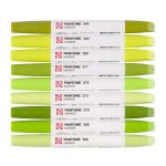 Set Royal Talens Pantone Marker, 9 Tonalità Verde Giallo