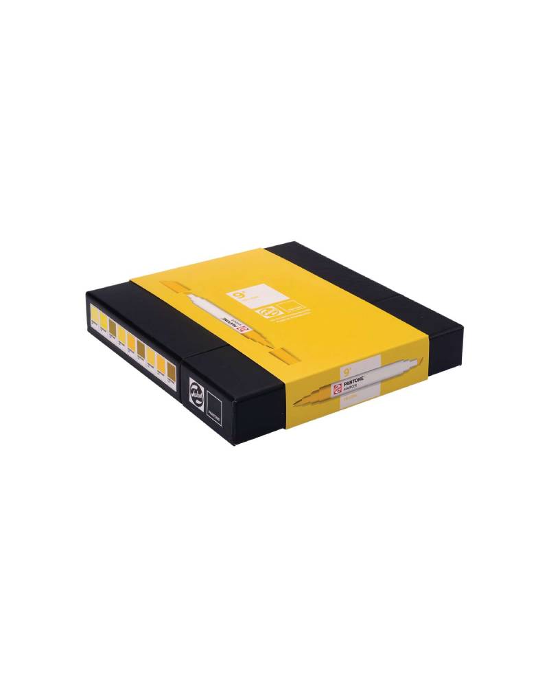 Set Royal Talens Pantone Marker, 9 Tonalità Giallo - 3