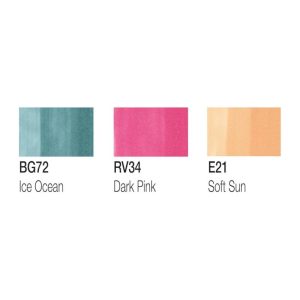 Copic Ciao Marker Set Vibrant Palette, 3 Colori Vibranti - 1