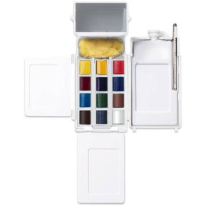 Acquerelli Cotman Winsor & Newton Field Set – 14pz - 3