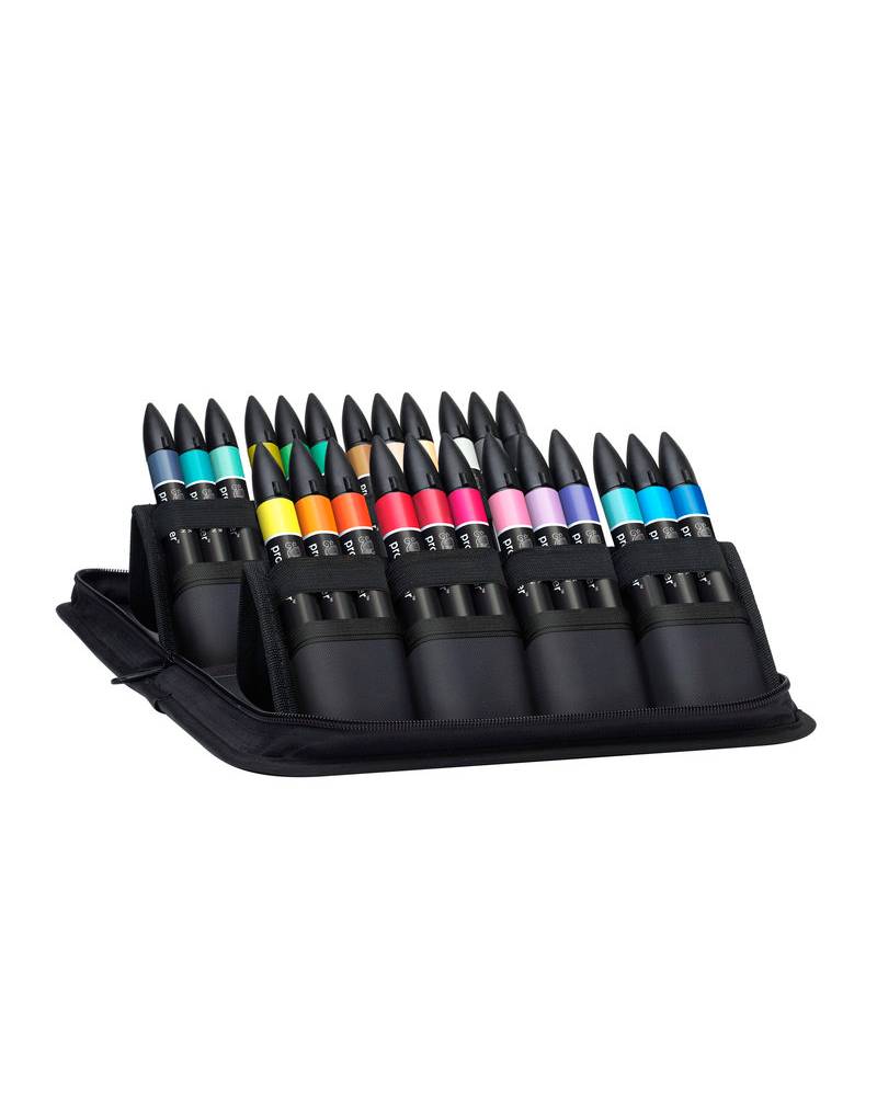 foto di Set 24 Pennarelli ProMarker Winsor & Newton - Art & Illustration
