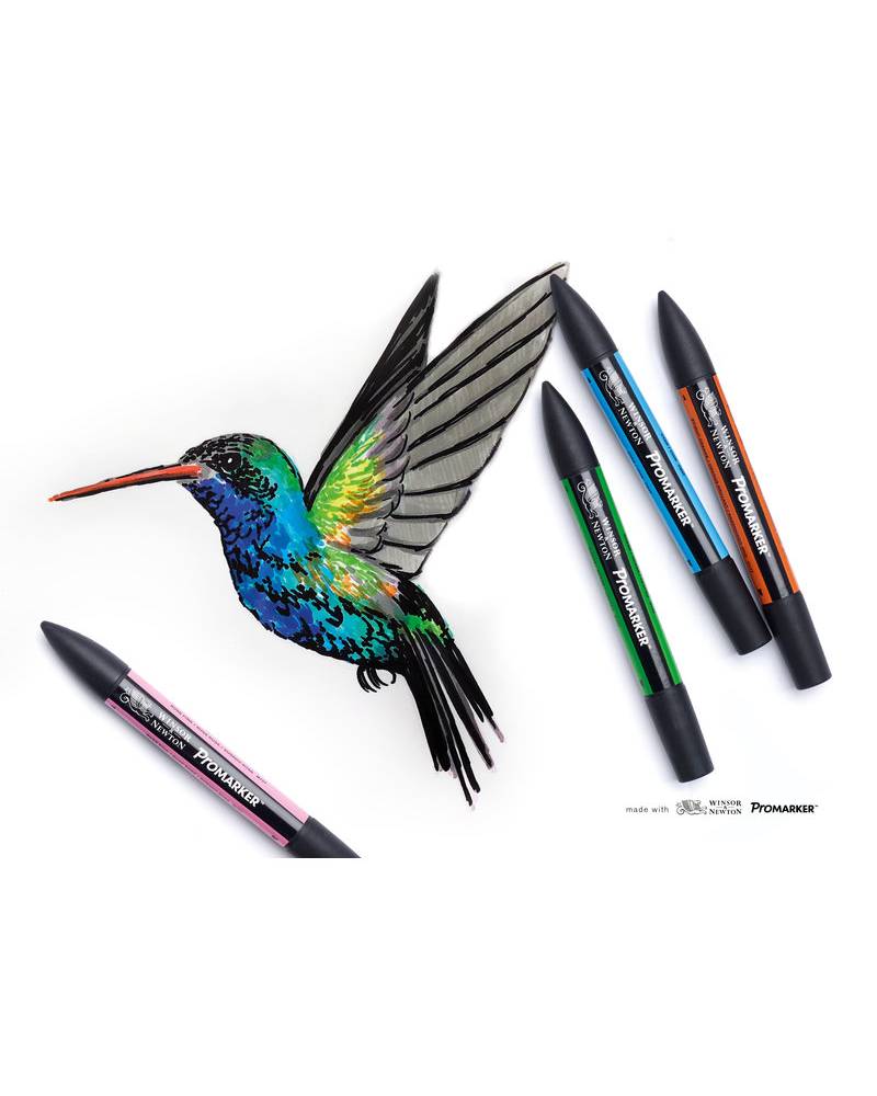 Set 24 Pennarelli ProMarker Winsor & Newton – Art & Illustration - 3