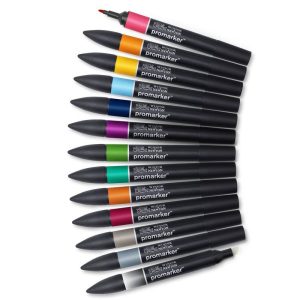 Set 12 Pennarelli Promarker Winsor & Newton – Toni Tattoo - 3