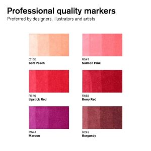 Set 6 Pennarelli Promarker Winsor & Newton – Toni Rossi - 3