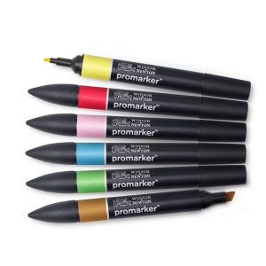 foto di set pennarelli promarker winsor & newton