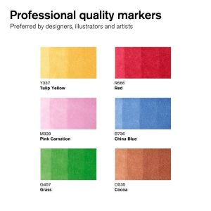 Set 6 Pennarelli Promarker Winsor & Newton – Toni Medi - 3