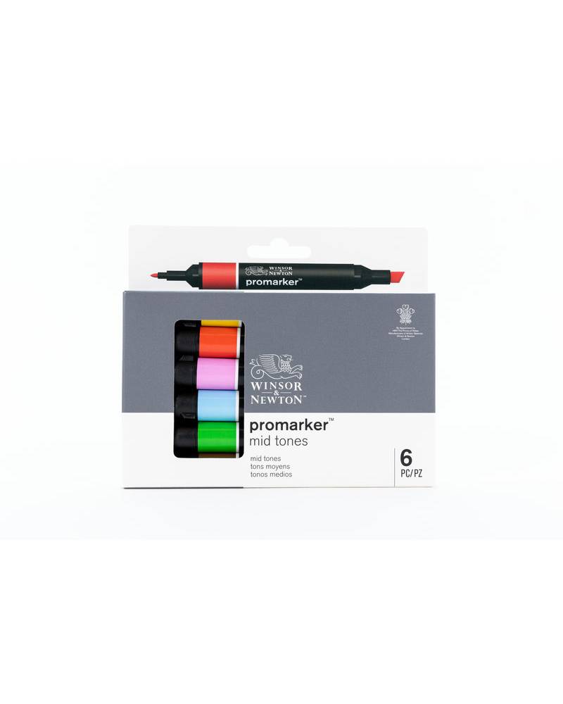 Set 6 Pennarelli Promarker Winsor & Newton – Toni Medi - 4