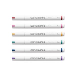 Pennarelli Copic Acrea Set – DEEP (6 colori) - 3